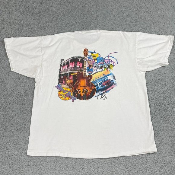 Hard Rock Cafe Shirts Vintage Hard Rock Cafe Heavy Tee Xl New